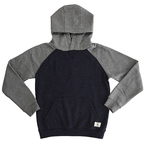 Толстовка кенгуру детская DC Rebel Raglan Dark Indigo
