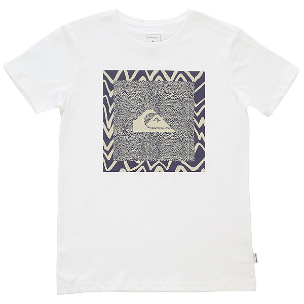 Футболка детская Quiksilver Nanospanoyouth White