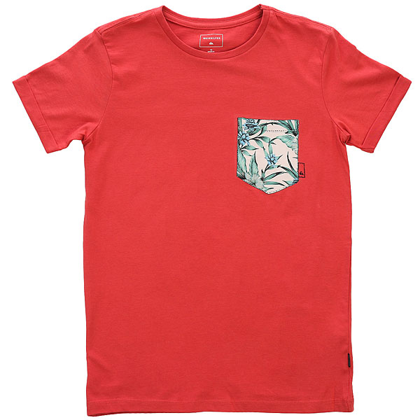 Футболка детская Quiksilver Quadroglidey Mineral Red