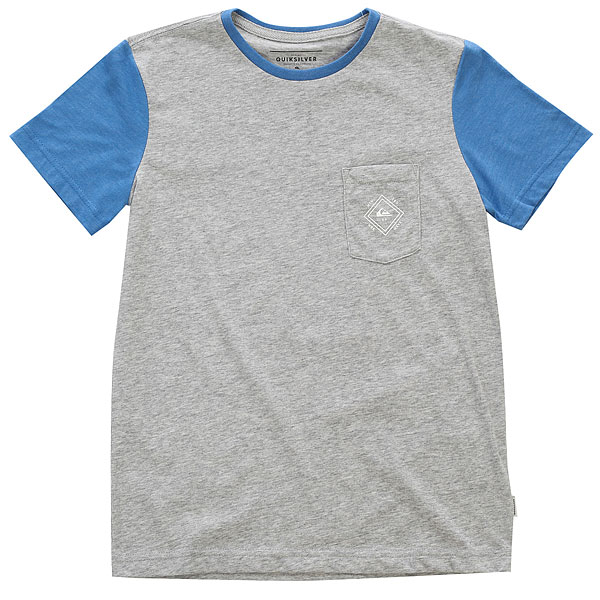 Футболка детская Quiksilver Baysicpcktyth Light Grey Heather