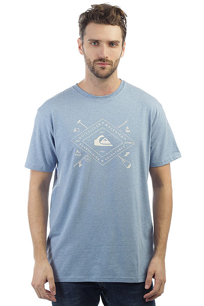 Футболка Quiksilver Sandhillpeakspe Blue Shadow Heathere