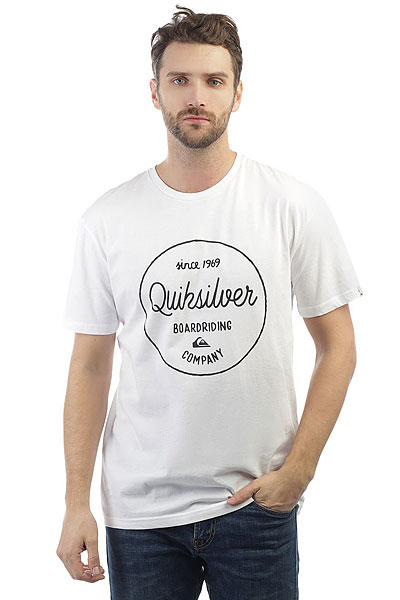 Футболка Quiksilver Clmornslides White