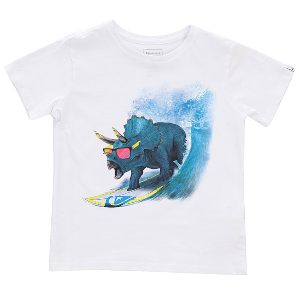 Футболка детская Quiksilver Get Off Boy White