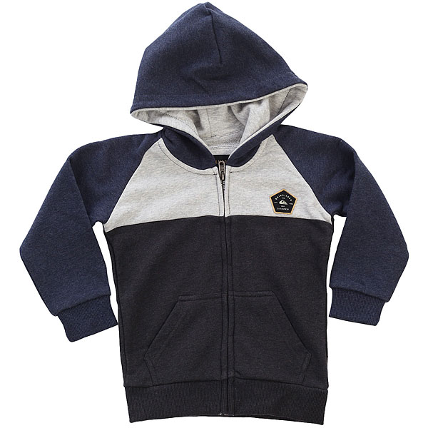 Толстовка классическая детская Quiksilver Sunmeltby Navy Blazer Heather
