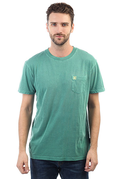 Футболка DC Dyed Pocket Cre Deep Sea