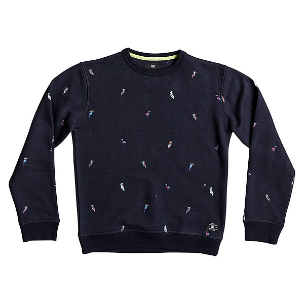 Толстовка классическая детская DC 2can Crew Boy Dark Indigo Toucan
