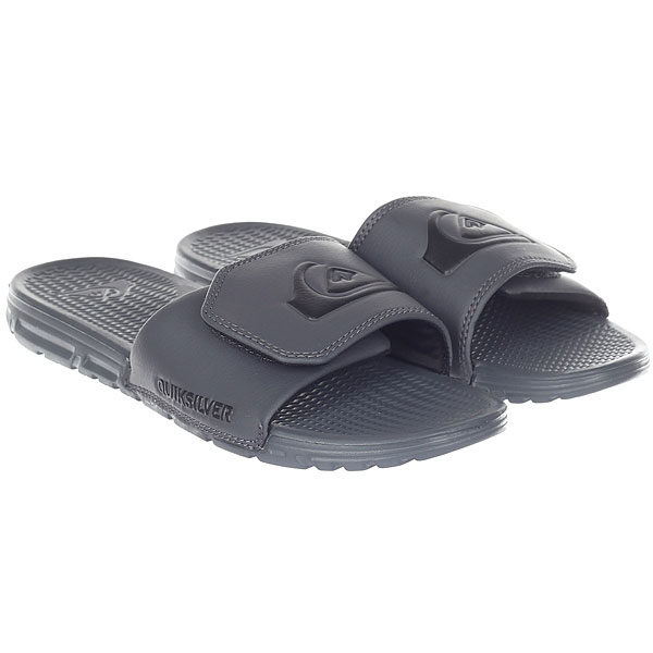 Шлепанцы Quiksilver Shoreline Adjus Grey/Black