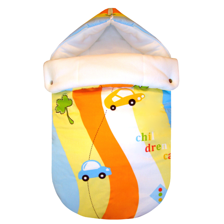 СуперМаМкет  KindeRus Конверт на выписку JustCute Радуга (зима на флисе) JCZF-RDG