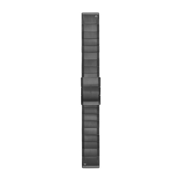 Ремешок для fenix 5 QuickFit 22мм металлический тёмно-серый