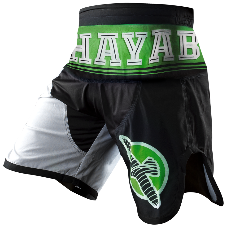 Шорты ММА Hayabusa Flex Factor Training Shorts Green/Black