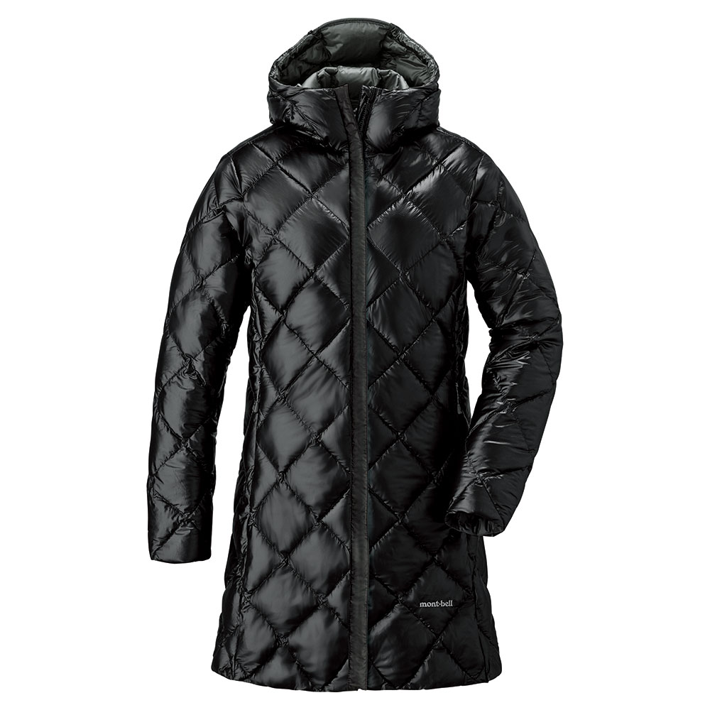 Montbell пальто Superior Down Travel жен. (271 гр, U/L, black-gloss, Bk-G)