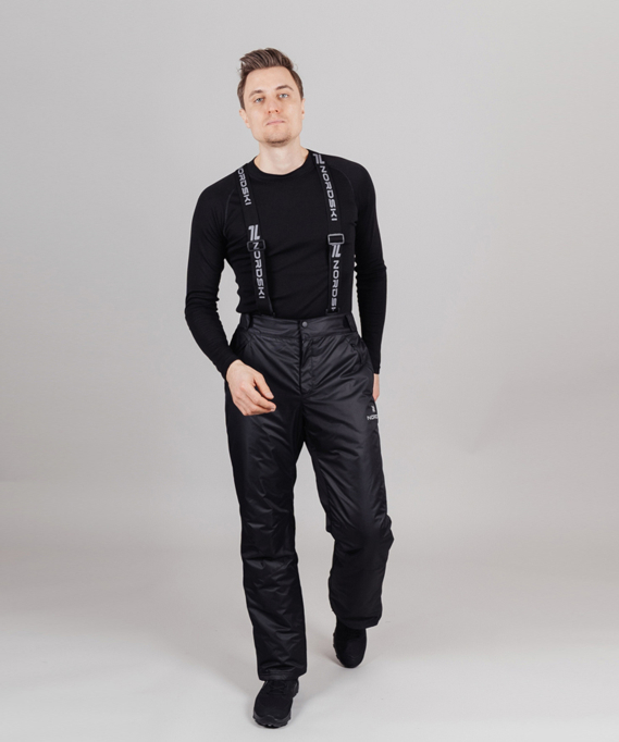 Nordski брюки Premium муж. (48, black)