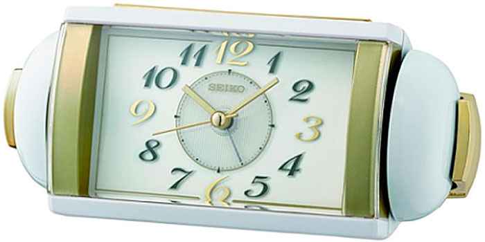 Часы, будильники Будильник Seiko Clock QHK047WN. Коллекция Будильник