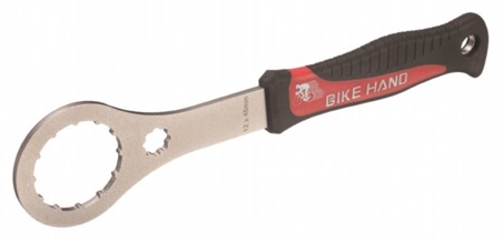 Съемник каретки Bike Hand YC-41BB-2A для кареток SRAM DUB, Race Face Cinch, Rotor с рукояткой (черный / красный)