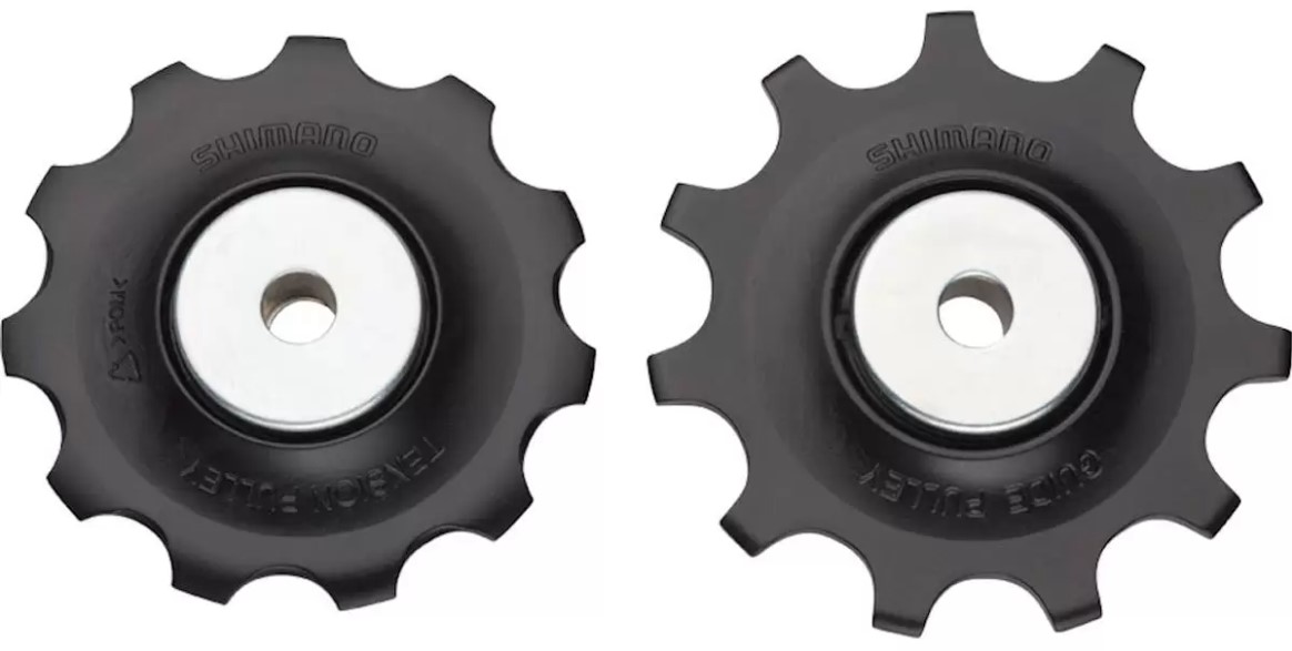 Ролики заднего переключателя Shimano Metrea RD-U5000 / 105 RD-R7000 (черный)