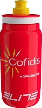   Birota Велосипедная фляга Elite Fly Cofidis (красный 550 мл)