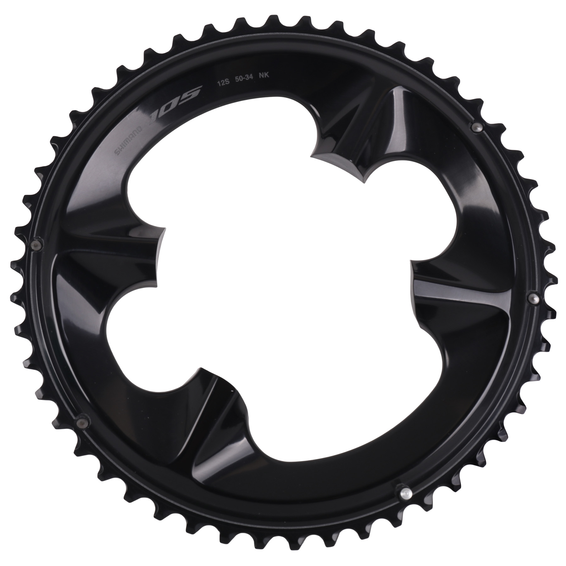 Звезда системы Shimano 105 FC-R7100 12 скоростей (50 BCD 110 ассиметричный (Shimano))