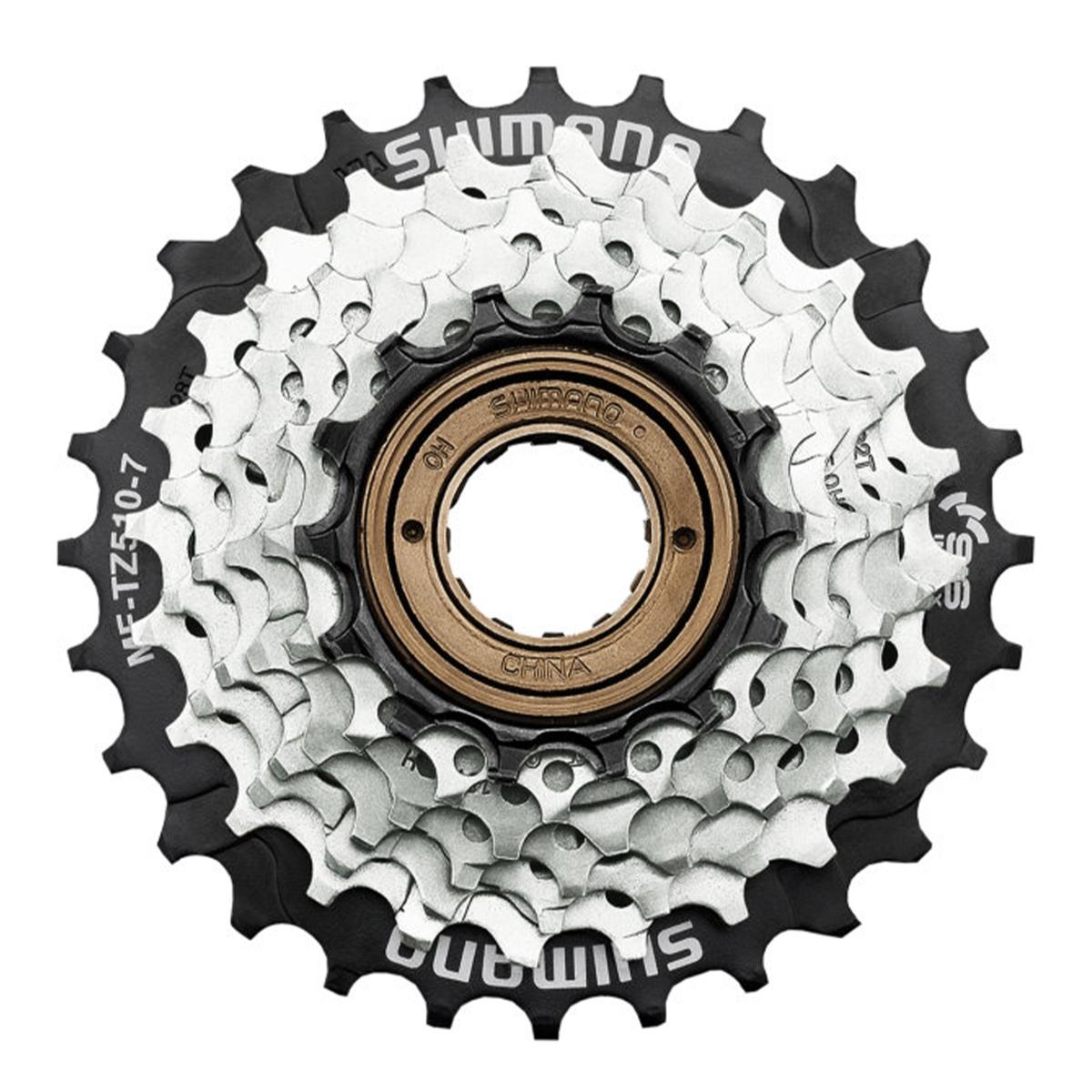 Трещотка Shimano MF-TZ510 7 звезд (14 - 28 без защиты цепи)