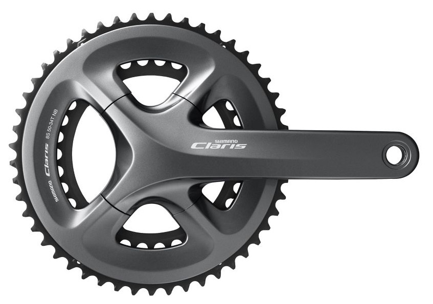 Система Shimano Claris FC-R2000 Hollowtech 2 (серый 170 мм 50 / 34)