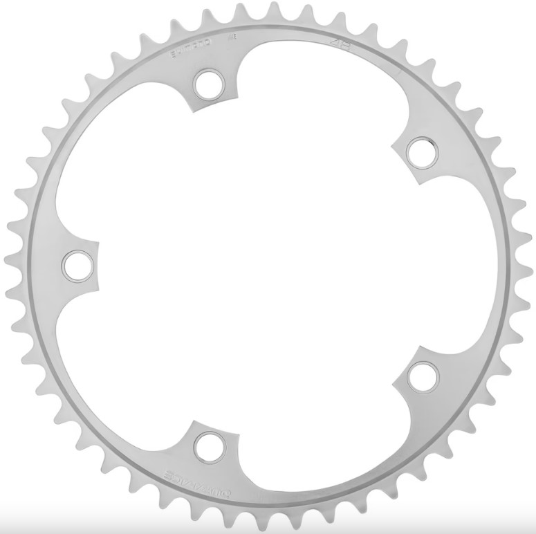 Звезда системы Shimano Dura-Ace Track FC-7710 1 скорость (цепь 1/2"x3/32" 48)