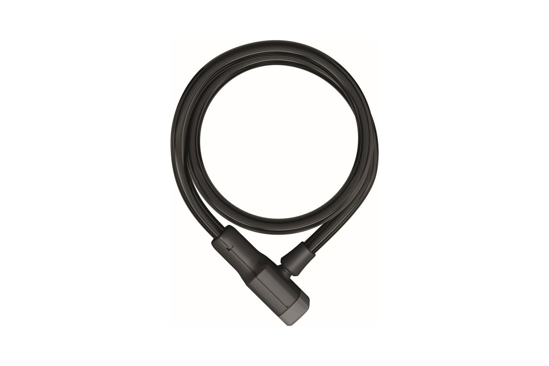 Замки-тросы Велозамок Abus BK Racer 6412K, трос 12x850 мм (черный)