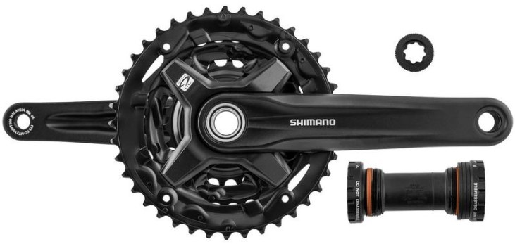 Система Shimano FC-MT210-3 Hollowtech II (170 мм 44 / 32 / 22)