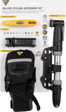 Набор аксессуаров Topeak Deluxe Accessory Kit TC2407 (черный / серебристый / желтый)