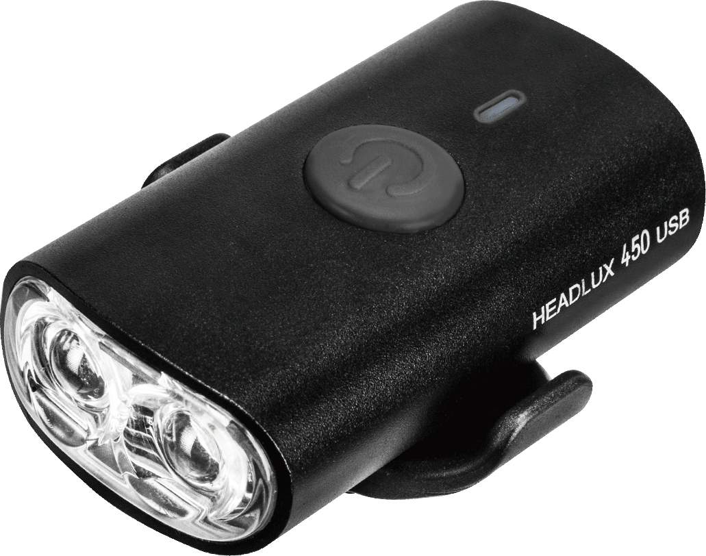 Фара для велосипеда передняя на руль/шлем Topeak Headlux 450 USB (белый белый)