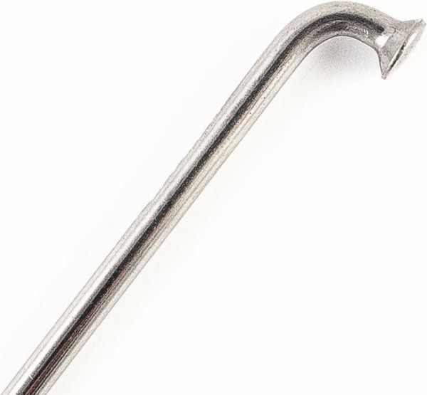 Спица cnSPOKE нержавеющая сталь с ниппелем (серебристый 291 мм квадратный ниппель  0.127" (3.23 мм) 14G (спица 2мм))