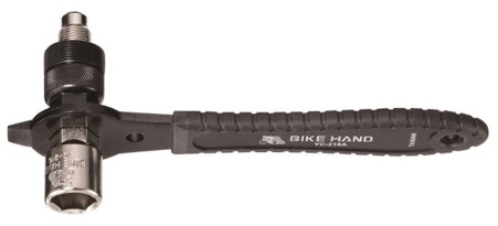   Birota Выжимка шатунов с рукояткой Bike Hand YC-216A-15 (черный)