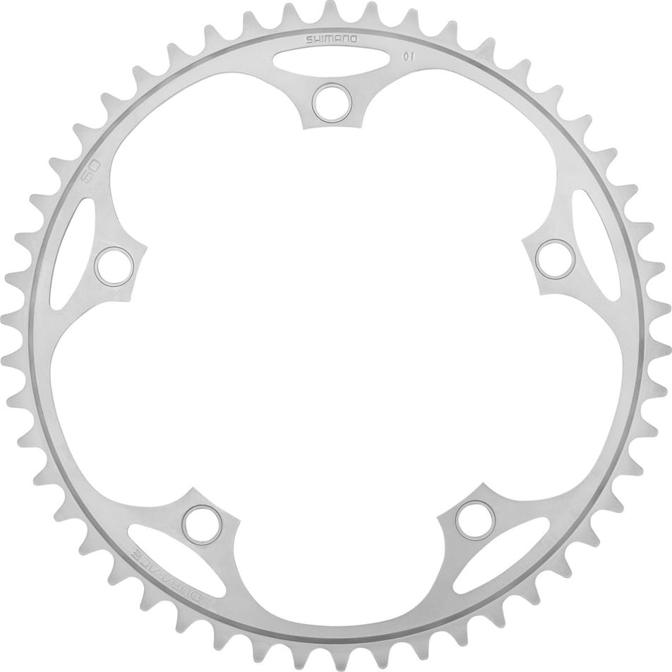 Звезда системы Shimano Dura-Ace Track FC-7710 1 скорость (цепь 1/2"x1/8" 47)