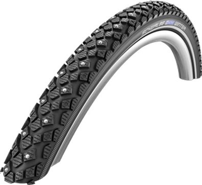 Велопокрышка шипованная Schwalbe Winter 16" (светоотражающая полоса 16x1.2 (30-349) стальной)