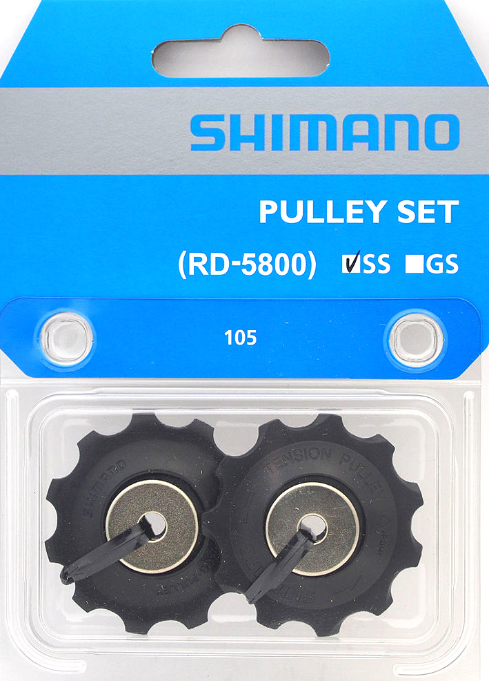 Ролики заднего переключателя Shimano RD-5800 SS 11 ск, (черный)