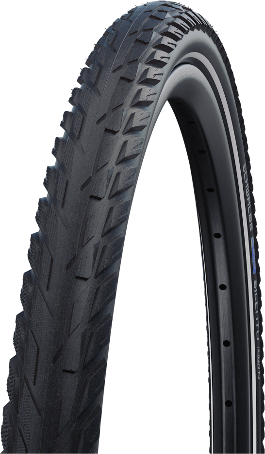 Велопокрышка Schwalbe Silento K-Guard 28" (светоотражающая полоса 700x35C (35x622) стальной)