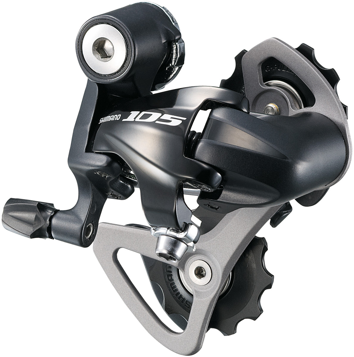 Задний переключатель Shimano 105 RD-5701 10 скоростей (черный короткая лапка)