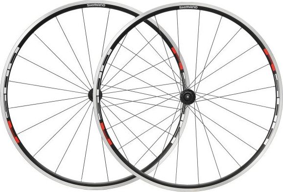 Комплект колес 28" для шоссе Shimano WH-R501 (черный 28" передний и задний (пара))