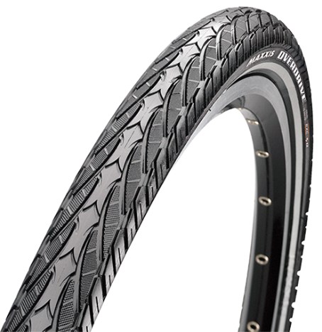 Велопокрышка Maxxis Overdrive антипрокольная 28" (700x38C (38-622) стальной)