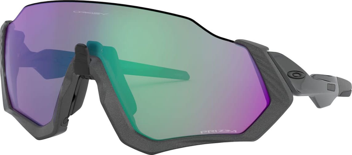 Очки солнцезащитные Oakley Flight Jacket Matte Steel/Prizm Road Jade (комплект)