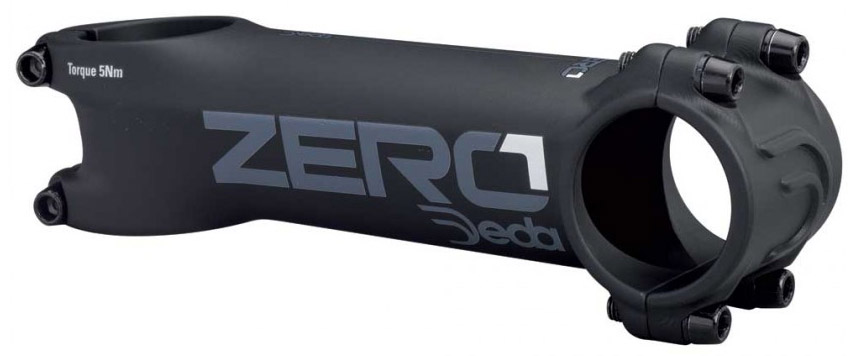 Вынос Deda Zero 1 1-1/8" (31.8 мм) V7 gnn (черный 110 мм угол 8° 31.8 мм)