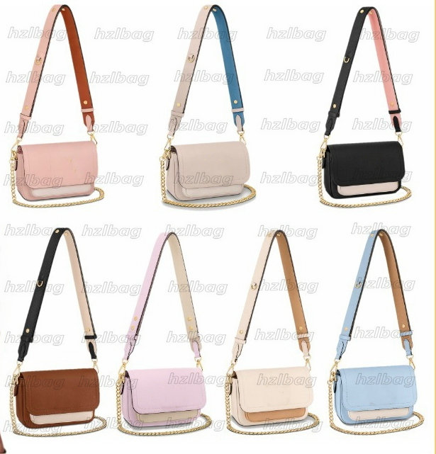  LOCKME Lockme Tender Cross-body Bag M59984 Blue M58557 Black Rosewater Pink Greige Designer Bags Turn Lock Designers Womens Handbags Gold-color Chain Purses