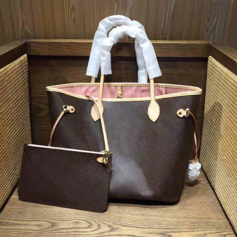  Top Brand Classic Designer bags Monograms high quality leather oxidate TAHITIENNE women totes with Pouch shopping shoulder bag size MM GM