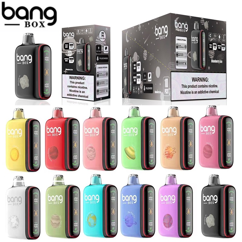 Electronics>Electronic Cigarettes>Disposable E-cigarettes Authentic Bangbox 18000 Puffs Digital Disposable Vape Dual Modes Bang Box Mesh Coil 28ml Prefilled Desechable Vaping System with LED Display