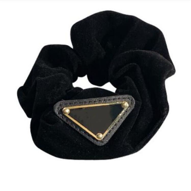 Baby, Kids & Maternity>Accessories>Hair Accessories  DHgate Flannel Girl Hair Ring Letter Triangle Elastic Rubber Bands Hairbands Ponytail Holder Hair Ties Fashion Women Hairpin Luxury Designer Girls Hair Accessories