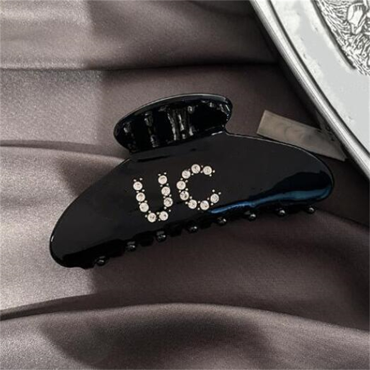  Designer Diamante Girls Hair Clips Women Brand Letter Barrettes Fashion Hair Claws Hair Jewelry Accessories Luxury Hairpin Hairclip