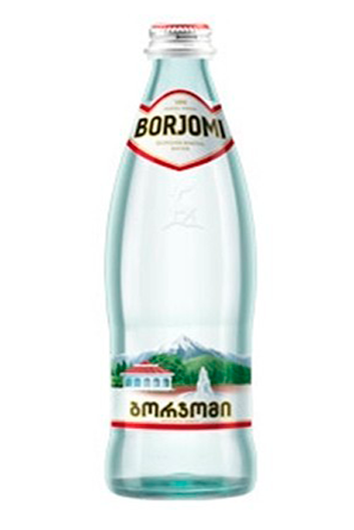 Боржоми 0,33л ст., 12шт.