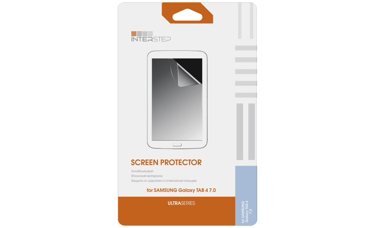Защитная Пленка Interstep Серии Classic Для Samsung Galaxy Tab 4 7.0 (Глянцевая)
