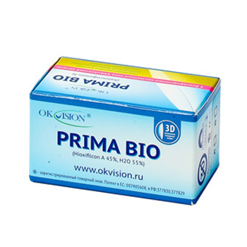 Контактные линзы PRIMA BIO Toric 6 линз