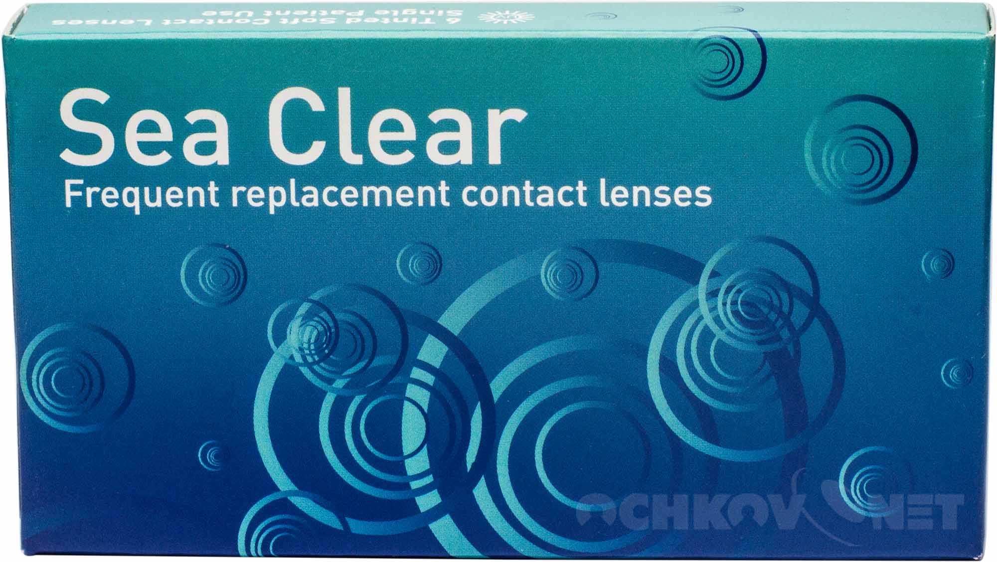 Контактные линзы Sea Clear 6 линз (упаковка)