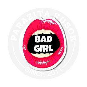 Интерьерные наклейки Паразита Кусок Bad girl.