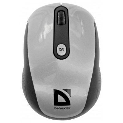 Мыши Defender  PlanetaShop Мышь Defender Optimum MS-125 Nano G серый (52125)